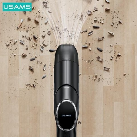 USAMS Odkurzacz Składany Minibezprzewodowy YAJ series czarny/black XCQZB25901 (US-ZB259)