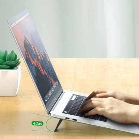 USAMS Podstawki pod laptop/tablet 2szt.czarny/black ZJ054PBZJ01 (US-ZJ054)