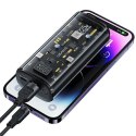 USAMS Powerbank 9000mAh PD 20WQC3.0+PD Dual-Port Fast Charge czarny/black 10KCD18901(US-CD189)