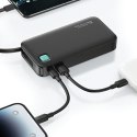 USAMS Powerbank ze zwijanym kablem USB-CRetractable 10000 mAh PD 20W Fast Charge XY Series biały/white 10KCD22402 (US-CD224)