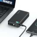 USAMS Powerbank ze zwijanym kablemRetractable Lightning 10000 mAh PD 20W Fast Charge XY Series biały/white 10KCD22502 (US-CD225)