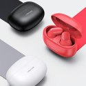USAMS Słuchawki Bluetooth 5.1 TWS BHseries bezprzewodowe czerwony/red BHUBH03