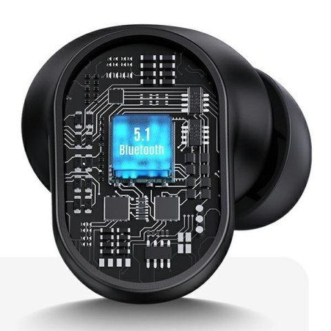 USAMS Słuchawki Bluetooth 5.1 TWS BHseries bezprzewodowe czerwony/red BHUBH03