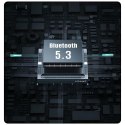 USAMS Słuchawki Bluetooth 5.3 TWS X-donseries ENC bezprzewodowe fioletowy gradient/purple blue BHUENCXD04 (US-XD19)