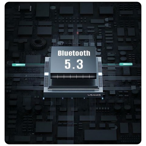 USAMS Słuchawki Bluetooth 5.3 TWS X-donseries ENC bezprzewodowe fioletowy gradient/purple blue BHUENCXD04 (US-XD19)