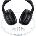 USAMS Słuchawki Bluetooth 5.3 nauszneYun Series czarny/black TDLYEJYX01 (USAMS-YG23)