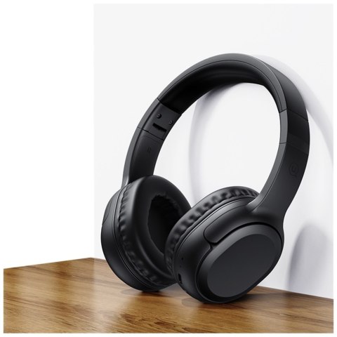 USAMS Słuchawki Bluetooth 5.3 nauszneYun Series czarny/black TDLYEJYX01 (USAMS-YG23)