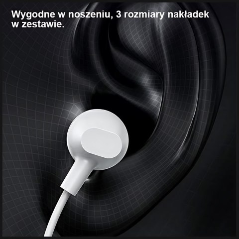 USAMS Słuchawki stereo EP-47 3.5mmczarny/black 1,2m HSEP4701 (US-SJ594)