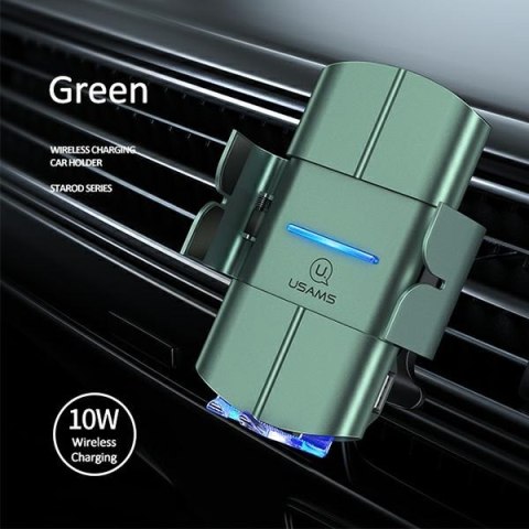 USAMS Uchwyt indukcyjny US-CD133 10WAutomatic do kratki went. zielony/green Starod CD133ZJ02
