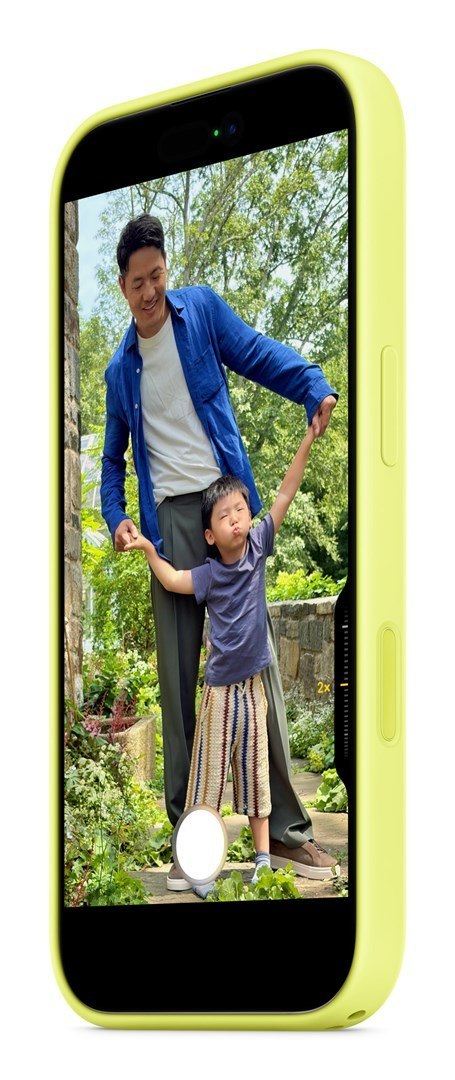 Silikonowe etui Apple iPhone 17 z MagSafe - Neon Yellow