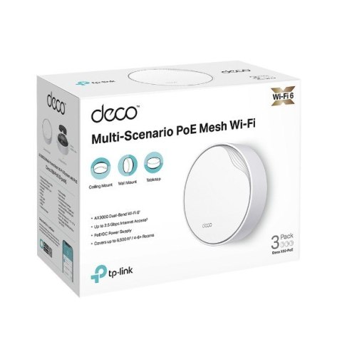 System WiFi Deco X50-PoE (3-pack) AX3000