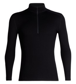 Bluza termoaktywna Icebreaker 260 Tech L/S Half Zip - black