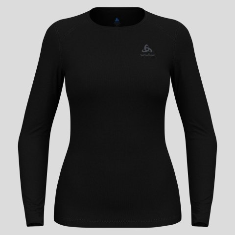 Bluza termoaktywna damska Odlo Active Warm Eco BL Top Crew Neck LS - black