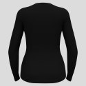 Bluza termoaktywna damska Odlo Active Warm Eco BL Top Crew Neck LS - black
