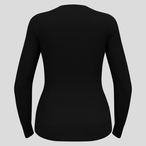 Bluza termoaktywna damska Odlo Active Warm Eco BL Top Crew Neck LS - black