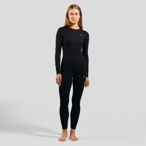 Bluza termoaktywna damska Odlo Active Warm Eco BL Top Crew Neck LS - black