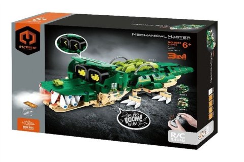 Klocki IM.MASTER robokrokodyl 3w1, zestaw 513 elementów