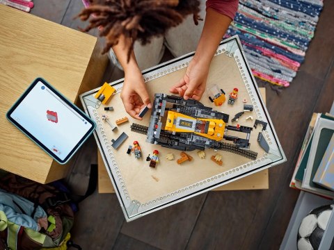 LEGO City 60466 - Żółty buldożer z ładowarką