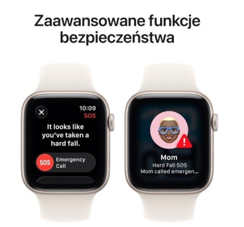Watch SE 3 GPS+Cellular koperta 40 mm z aluminium w kolorze księżycowej poświaty, pasek sportowy w kolorze księżycowej poświaty 