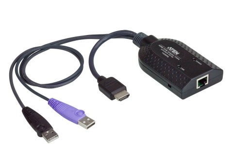 ATEN KA7168 kabel KVM Czarny