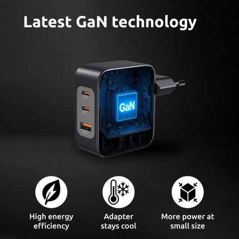 Adapter zasilający USB-C GAN +C520C/7810010 INTENSO