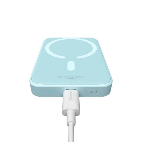 Powerbank Baseus Magnetic Mini Air 6000mAh (niebieski)