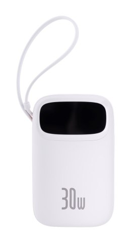 Powerbank Baseus QPow 2 10000mAh 30W 2xUSB-C (biały)