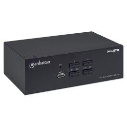Przełącznik KVM HDMI/USB 4x1 Dual-Monitor Video 4K*30Hz
