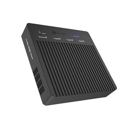 Raidsonic 4-kieszeniowy powielacz USB4 (klon 1:3) dla dysku SSD NVMe M.2