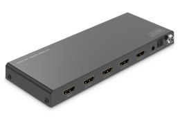 Rozdzielacz / Splitter HDMI 1x4, 8K/60Hz (4:4:4) z HDR, 48 Gbps, HDCP 2.3. Toslink / Stereo, EDID