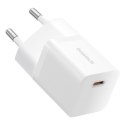 Ładowarka Baseus GaN5 mini 1C 25W+kabel USB-C biały