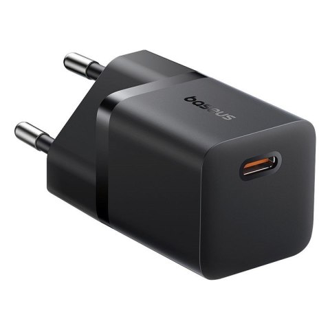Ładowarka Baseus GaN5mini 1C 25W+kabel USB-C czarny