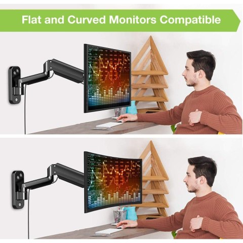 Techly ICA-LCD G112 uchwyt do telewizorów 81,3 cm (32") Czarny
