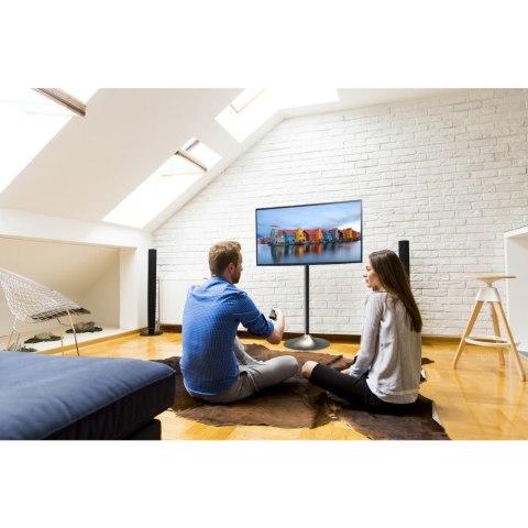 Techly ICA-TR10 uchwyt do tablic informacyjnych 68,6 cm (27") Srebrny