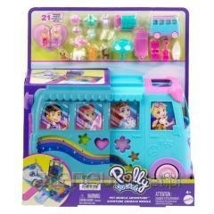 Transformujący kamper z akcesoriami Polly Pocket Pet Mobile Adventure JCC22 MATTEL