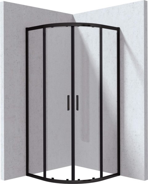 Kabina prysznicowa półokrągła 90x90 cm