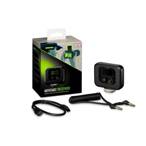 Shure MV-R-Z6 Odbiornik mikrofonu bezprzewodowego Mocowanie kamery