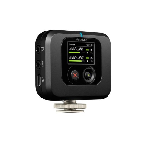 Shure MV-R-Z6 Odbiornik mikrofonu bezprzewodowego Mocowanie kamery
