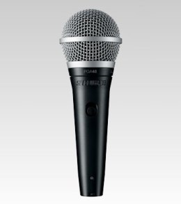 Shure PGA48-XLR-E - Mikrofon dynamiczny, kardioidalny, wokalny