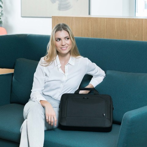 DICOTA Eco Top Traveller BASE 39,6 cm (15.6") Torba ładowana od góry Czarny