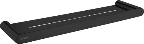 Półka ścienna Deante Round czarna.