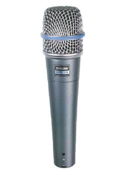 Shure Beta 57A Niebieski Mikrofon Stage / Performance