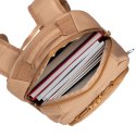 Plecak do notebooka 14" RIVACASE Aviva, beżowy, miejski, 16L, z materiału wodoodpornego