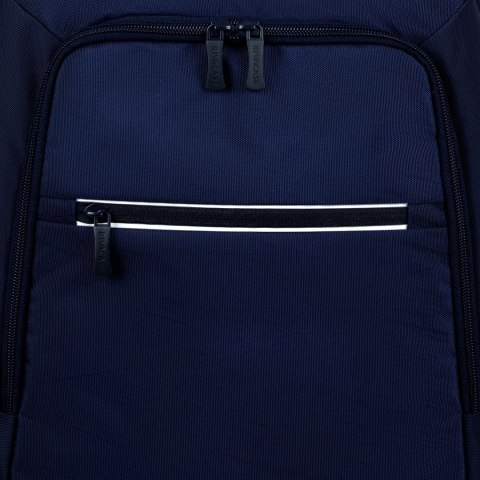 RIVACASE PLECAK NA LAPTOP 15,6-16 ALPENDORF ECO, GRANATOWY, MATERIAŁ WODOODP,, EKO RPET, KIESZENIE NA SMARTFON, DOKUM.,AKCES.