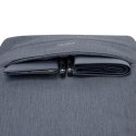 RIVACASE PLECAK NA LAPTOP 17,3" PRATER, 20L, CIEMNOSZARY, ANTYKRADZIEŻOWY, MATERIAŁ WODOODPORNY, PRZELOTKA USB