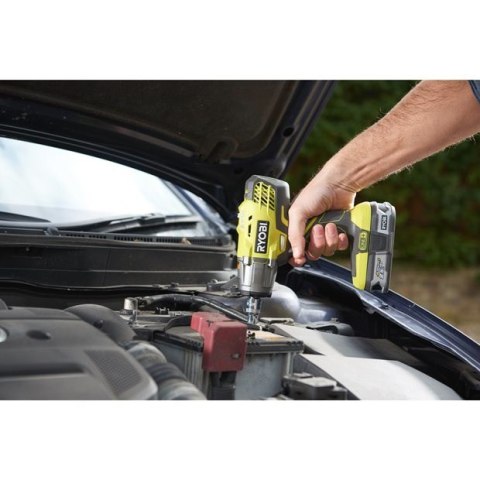 Klucz udarowy 400Nm 1x2,0Ah Aku 18V R18IW3 RYOBI