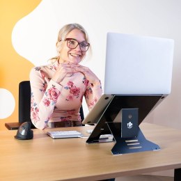 Podstawka do laptopa 10-20 Max.5KG Alu Riser czarna