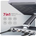 Stojak na laptop 10-16" + hub I/O 7 w 1 AXAGON