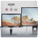 Stojak na laptop 10-16" + hub I/O 7 w 1 AXAGON
