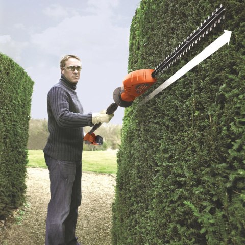 Nożyce do żywopłotu akumulatorowe 18V, 43cm GTC1843L20-QW BLACK+DECKER